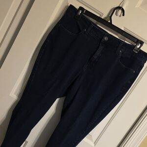 LC Lauren Conrad Dark Blue Skinny Jeans